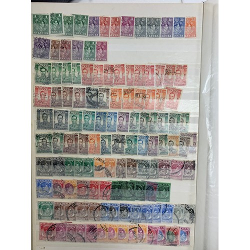 36 - British Commonwealth, QV to QEII collection in two well-filled stockbook with stamps layered heavily... 