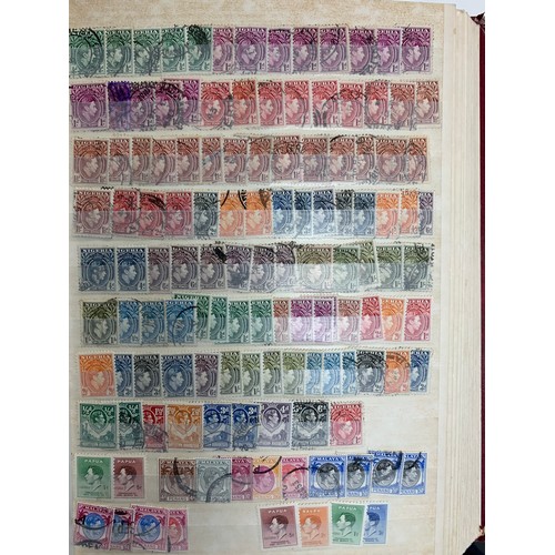 36 - British Commonwealth, QV to QEII collection in two well-filled stockbook with stamps layered heavily... 