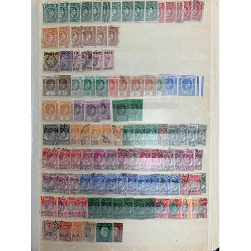 36 - British Commonwealth, QV to QEII collection in two well-filled stockbook with stamps layered heavily... 