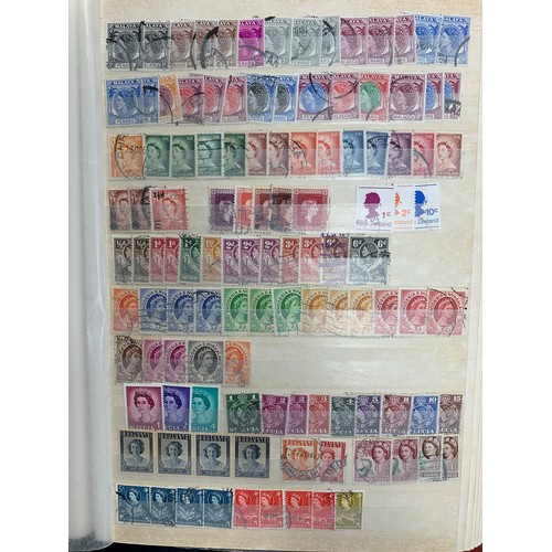 36 - British Commonwealth, QV to QEII collection in two well-filled stockbook with stamps layered heavily... 