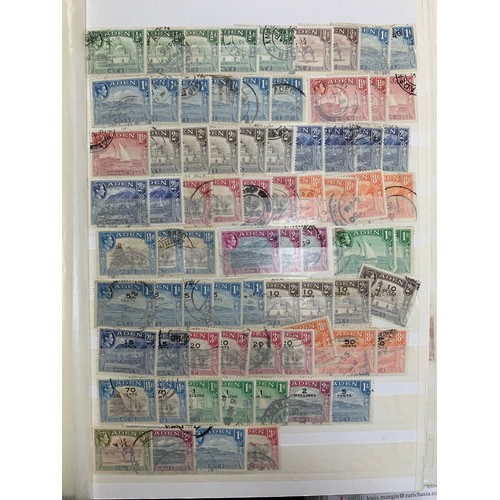 37 - British Commonwealth, Kings heavily duplicated and well-filled stockbook of KGV short sets from vari... 