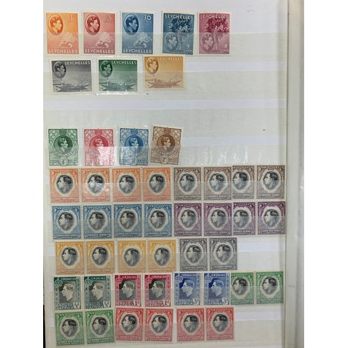 37 - British Commonwealth, Kings heavily duplicated and well-filled stockbook of KGV short sets from vari... 