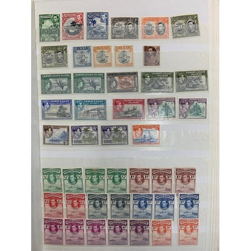 37 - British Commonwealth, Kings heavily duplicated and well-filled stockbook of KGV short sets from vari... 