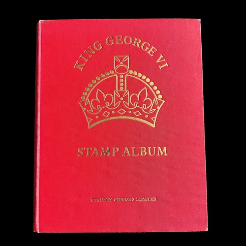 28 - British Commonwealth, George VI collection in red SG KGVI album 1956 to end in brown box, used colle... 