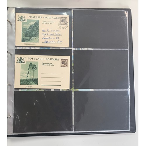 119 - South Africa & Provinces, QV onwards Postal History collection in large binder, including various ca... 