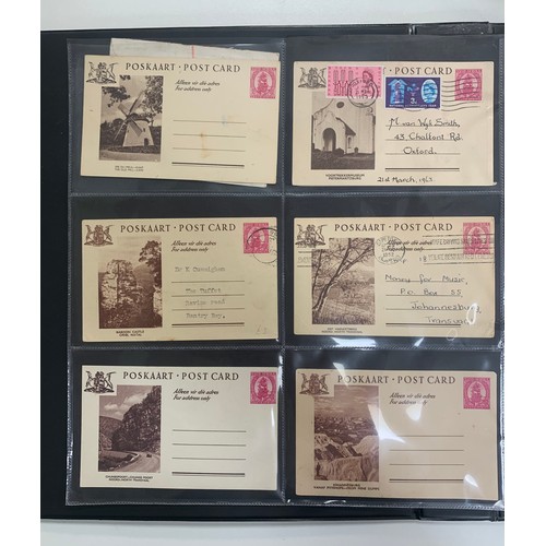 119 - South Africa & Provinces, QV onwards Postal History collection in large binder, including various ca... 