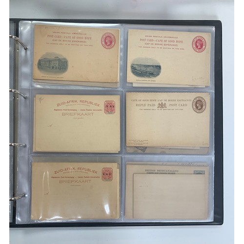 119 - South Africa & Provinces, QV onwards Postal History collection in large binder, including various ca... 