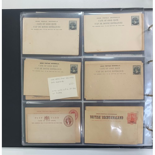 119 - South Africa & Provinces, QV onwards Postal History collection in large binder, including various ca... 