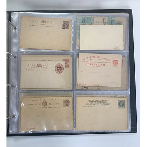 119 - South Africa & Provinces, QV onwards Postal History collection in large binder, including various ca... 