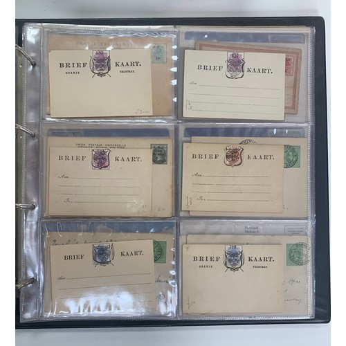 119 - South Africa & Provinces, QV onwards Postal History collection in large binder, including various ca... 