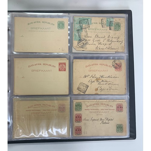 119 - South Africa & Provinces, QV onwards Postal History collection in large binder, including various ca... 