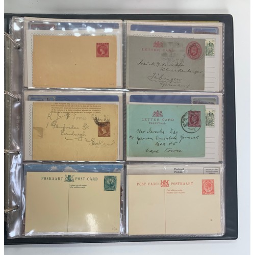 119 - South Africa & Provinces, QV onwards Postal History collection in large binder, including various ca... 