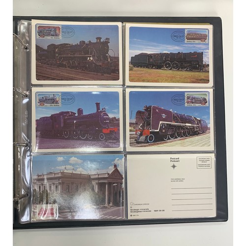 119 - South Africa & Provinces, QV onwards Postal History collection in large binder, including various ca... 