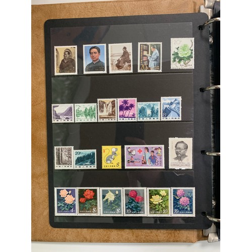 53 - China, modern collection in binder, 1980’s issues with 40 FDC’s.