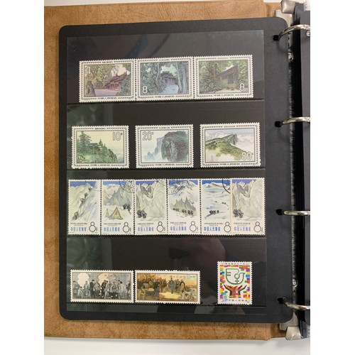 53 - China, modern collection in binder, 1980’s issues with 40 FDC’s.