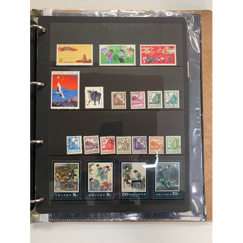 53 - China, modern collection in binder, 1980’s issues with 40 FDC’s.