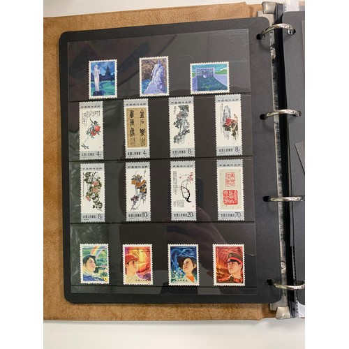 53 - China, modern collection in binder, 1980’s issues with 40 FDC’s.