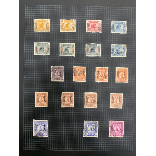 90 - Iraq, early to middle collection on loose leaves, including; 1931 vals to 2r U, 1932 vals to 100f on... 