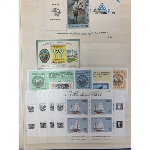 40 - Argentina, early to modern used collection in stockbook, to include; early issues U, etc with used i... 