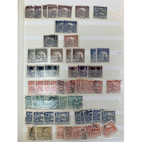 57 - Czechoslovakia, early to modern used collection in well-filled large Lighthouse stockbook, with used... 