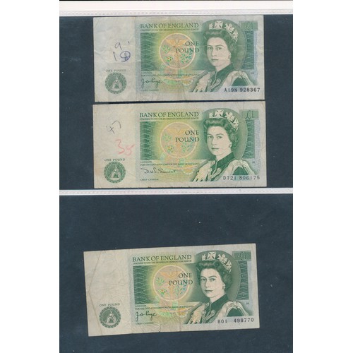 234 - GB Banknotes collection (15) with £50 Kentfield A77 uncirculated, £20 Gill 71L fine, Kentfield CH05 ... 