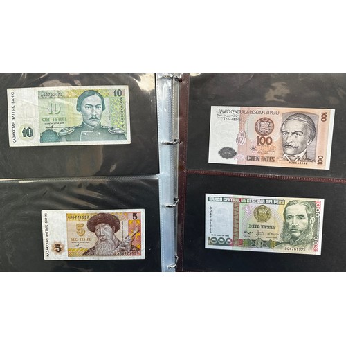 260 - World banknotes (200+), with examples from Australia, Bahamas, Canada, China, Greece, Jersey, Nether... 