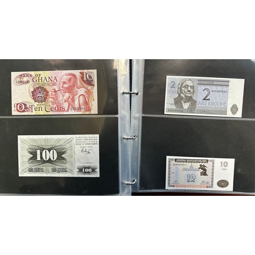 260 - World banknotes (200+), with examples from Australia, Bahamas, Canada, China, Greece, Jersey, Nether... 