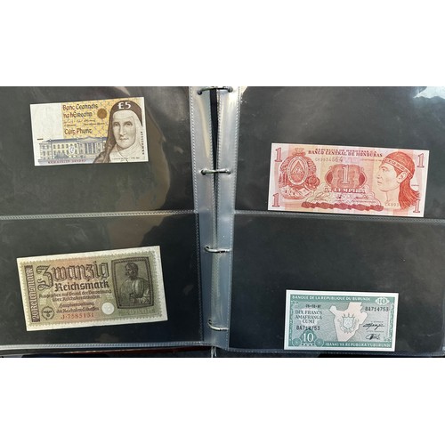 260 - World banknotes (200+), with examples from Australia, Bahamas, Canada, China, Greece, Jersey, Nether... 