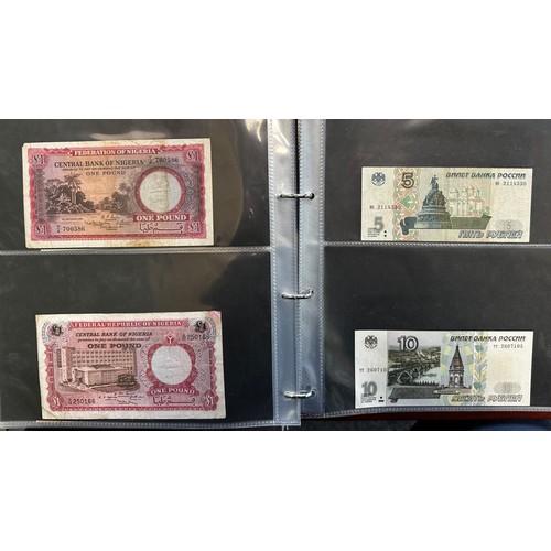 260 - World banknotes (200+), with examples from Australia, Bahamas, Canada, China, Greece, Jersey, Nether... 