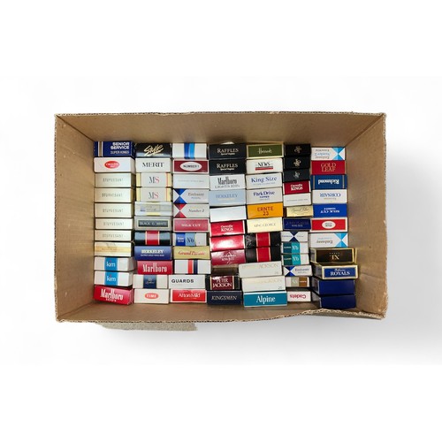 308 - Large Quantity Of Empty Cigarette Packets to include Stuyvesant,  Senior Service, Craven 100, Kim, M... 