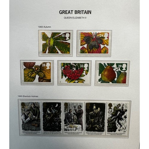 215 - Great Britain QEII Decimal Issues 1971-1996 in boxed Royal Mail Stamp Album. Face value £161.