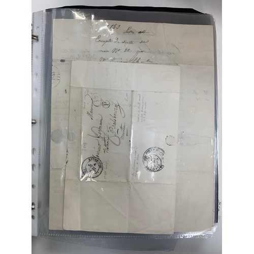 145 - Great Britain, extensive and interesting Queen Victoria collection of entires and covers, to include... 