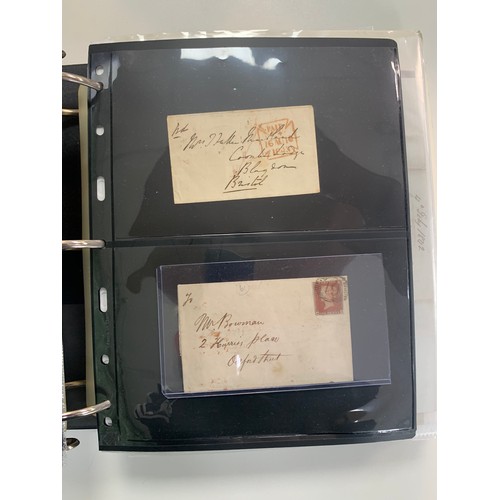 145 - Great Britain, extensive and interesting Queen Victoria collection of entires and covers, to include... 