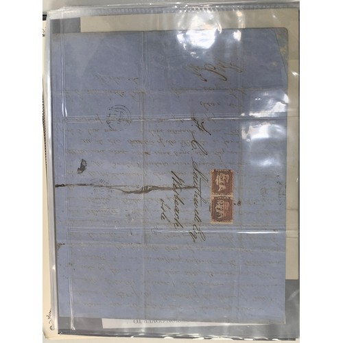 145 - Great Britain, extensive and interesting Queen Victoria collection of entires and covers, to include... 