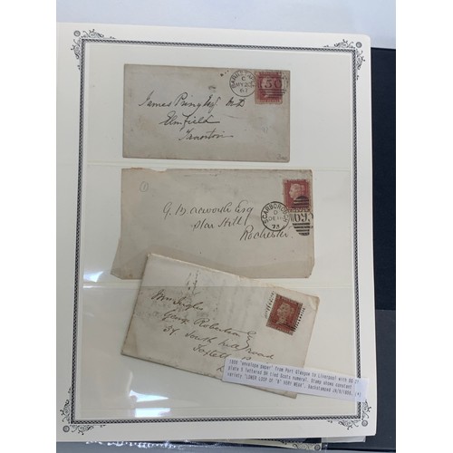 145 - Great Britain, extensive and interesting Queen Victoria collection of entires and covers, to include... 