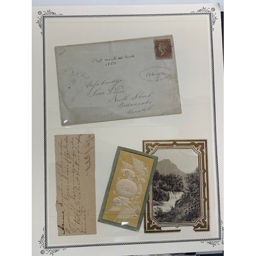 145 - Great Britain, extensive and interesting Queen Victoria collection of entires and covers, to include... 