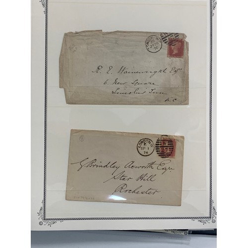 145 - Great Britain, extensive and interesting Queen Victoria collection of entires and covers, to include... 