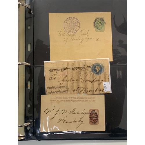 145 - Great Britain, extensive and interesting Queen Victoria collection of entires and covers, to include... 