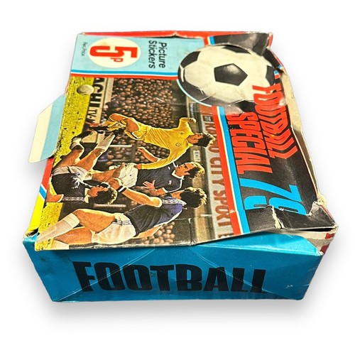 322 - Trade stickers, Americana, 'Football Special 79', Counter Display Box containing approx. 200 packets... 