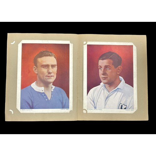 316 - Trade cards - mainly football collection in 16 contemporary albums, with A & B.C. All Sports (75, al... 