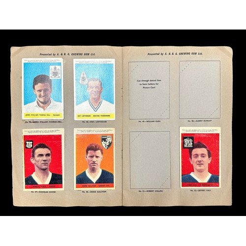 316 - Trade cards - mainly football collection in 16 contemporary albums, with A & B.C. All Sports (75, al... 