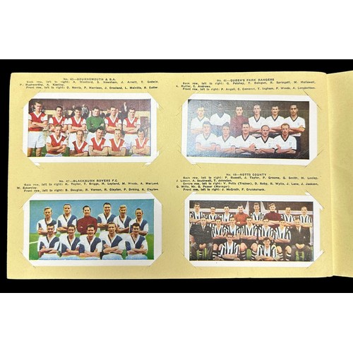 316 - Trade cards - mainly football collection in 16 contemporary albums, with A & B.C. All Sports (75, al... 