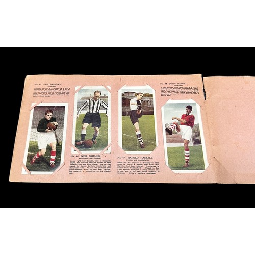 316 - Trade cards - mainly football collection in 16 contemporary albums, with A & B.C. All Sports (75, al... 