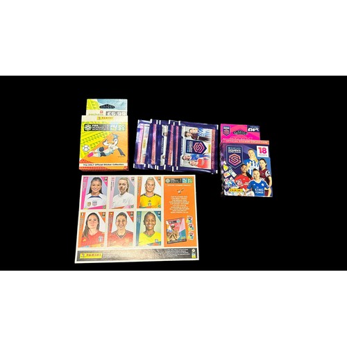 328 - Trade stickers - Panini Women's Football stickers with Fifa Women's World Cup 2023 premium album wit... 