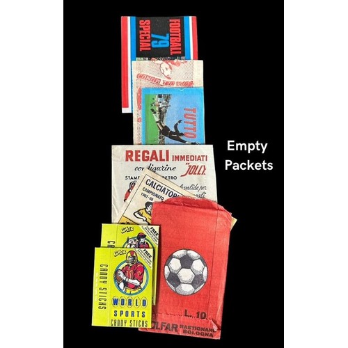 325 - Trade stickers - Collection of unopened packets with Football Special 79 (19), Football 79/80 (36), ... 