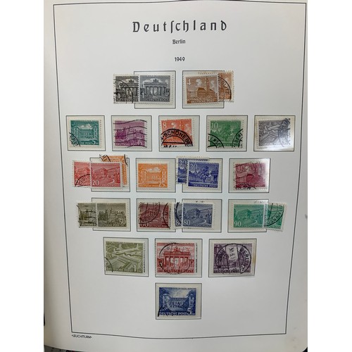 69 - Berlin, 1948-1985 collection in two albums including illustrated Schaubek, with; 1948 vals to 5m M/U... 