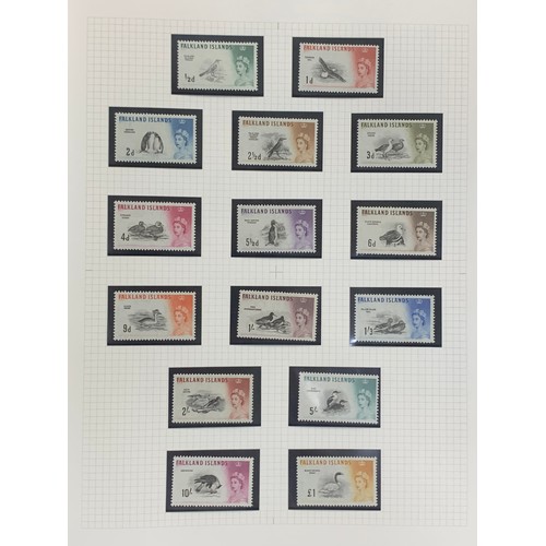 58 - Falkland Islands & Dependencies, predominantly unmounted mint collection in binder to include; 1938-... 