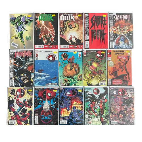 586 - Selection Of Marvel Comic Titles to include: She Hulk The Big Picture 2004 part 2 of 2: Savage Hulk ... 