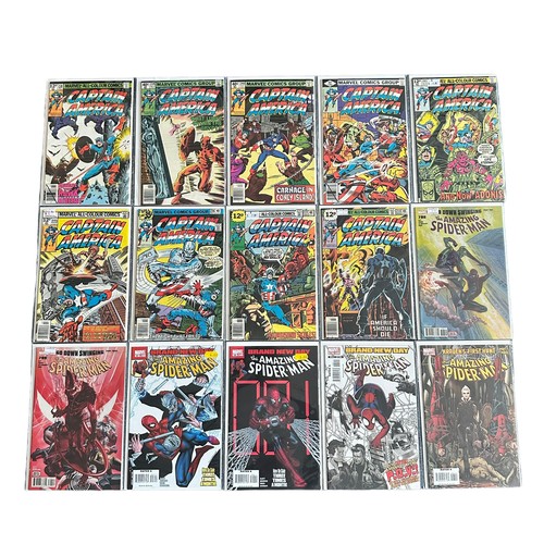 587 - Selection of Marvel Titles to include: Captain America 1970s Nos 223, 226, 227, 231, 238-240, 242, 2... 