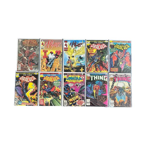 588 - Selection Of Marvel Comic Titles to include: Valkyrie 1997 No1: Vault Of Evil 1974 No11: What If 197... 